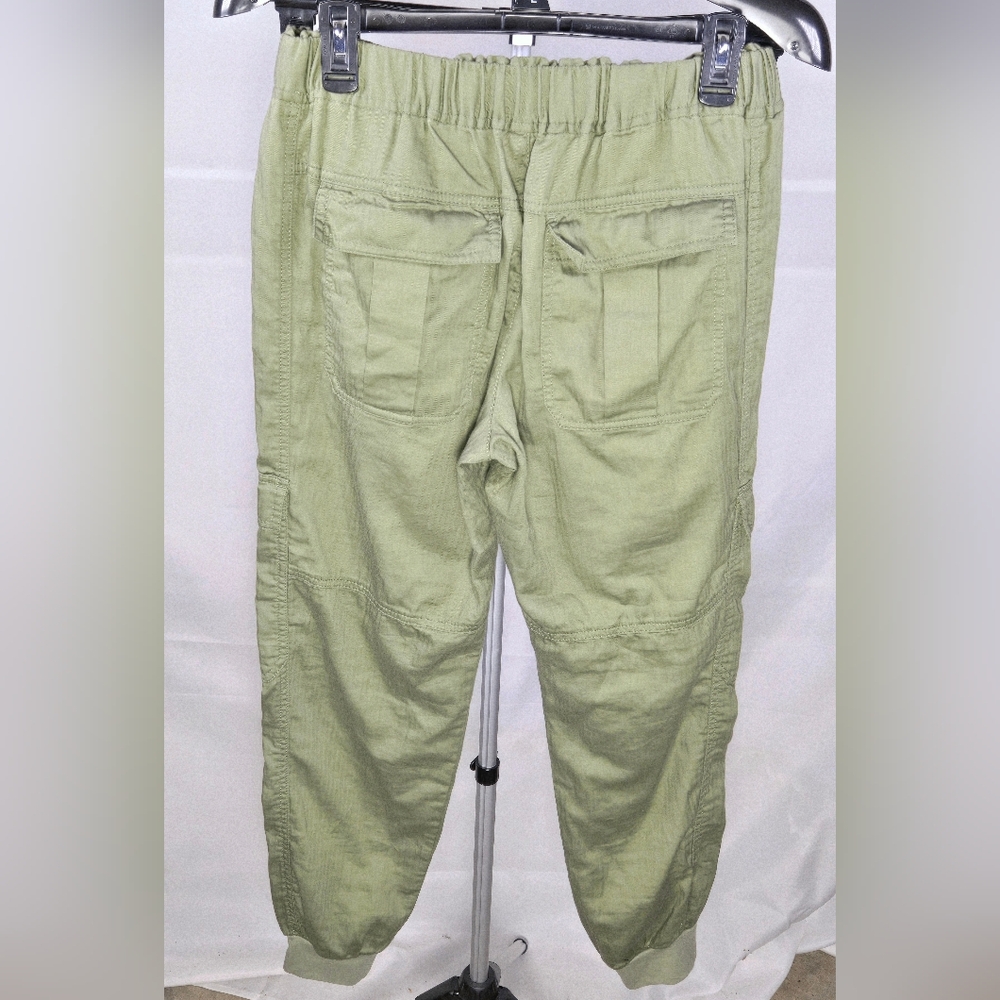Nwt Qmack Army Green Elevated Basic Cargo Jogger … - image 3